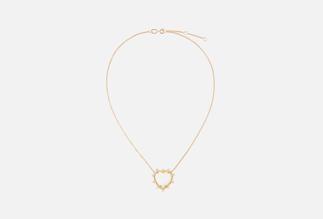 viva la vika колье ballier necklace – olive Колье VIVA LA VIKA Gold Heart Pearl 1 шт