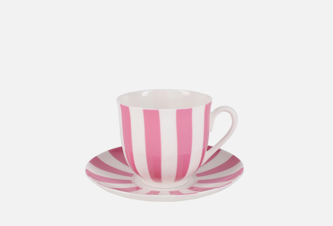 Изображение товара Кофейная пара Императорский фарфоровый завод Да и нет, розовая
