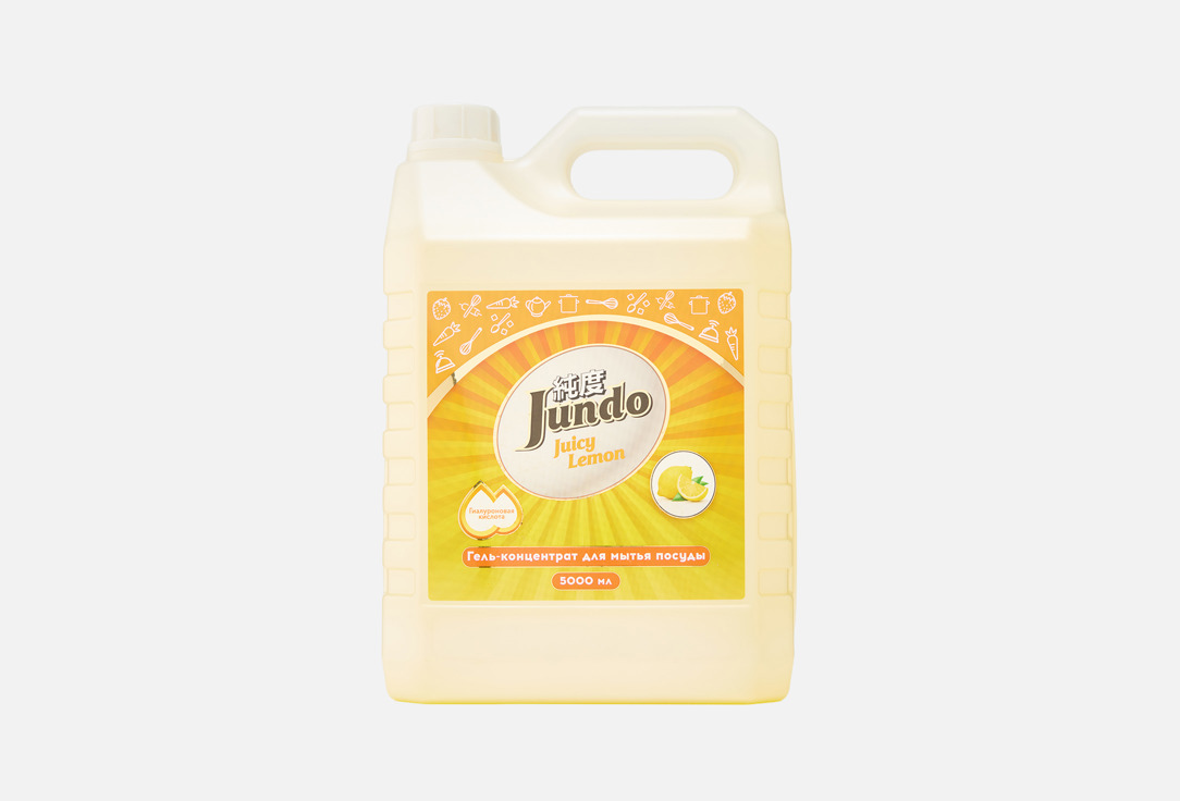 

Гель для мытья посуды JUNDO, Juicy lemon 5000 мл