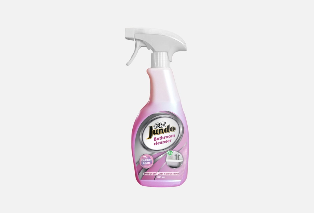 

Спрей для очистки сантехники JUNDO, Bubble gum micelles 500 мл