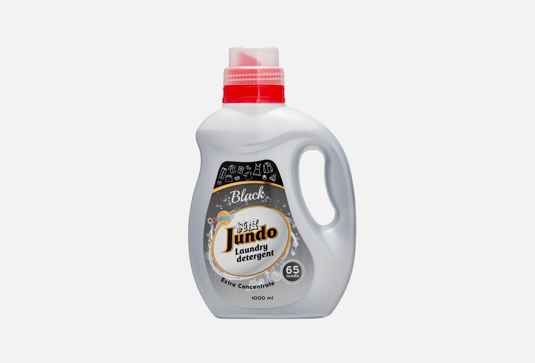 Гель для стирки JUNDO Black 1000 мл средство гель для стирки цветного белья jundo color 1 2l 4903720020142