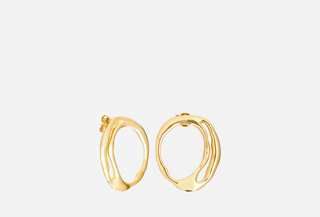 

Серьги серебряные M.O.D, Fluid 2 шт