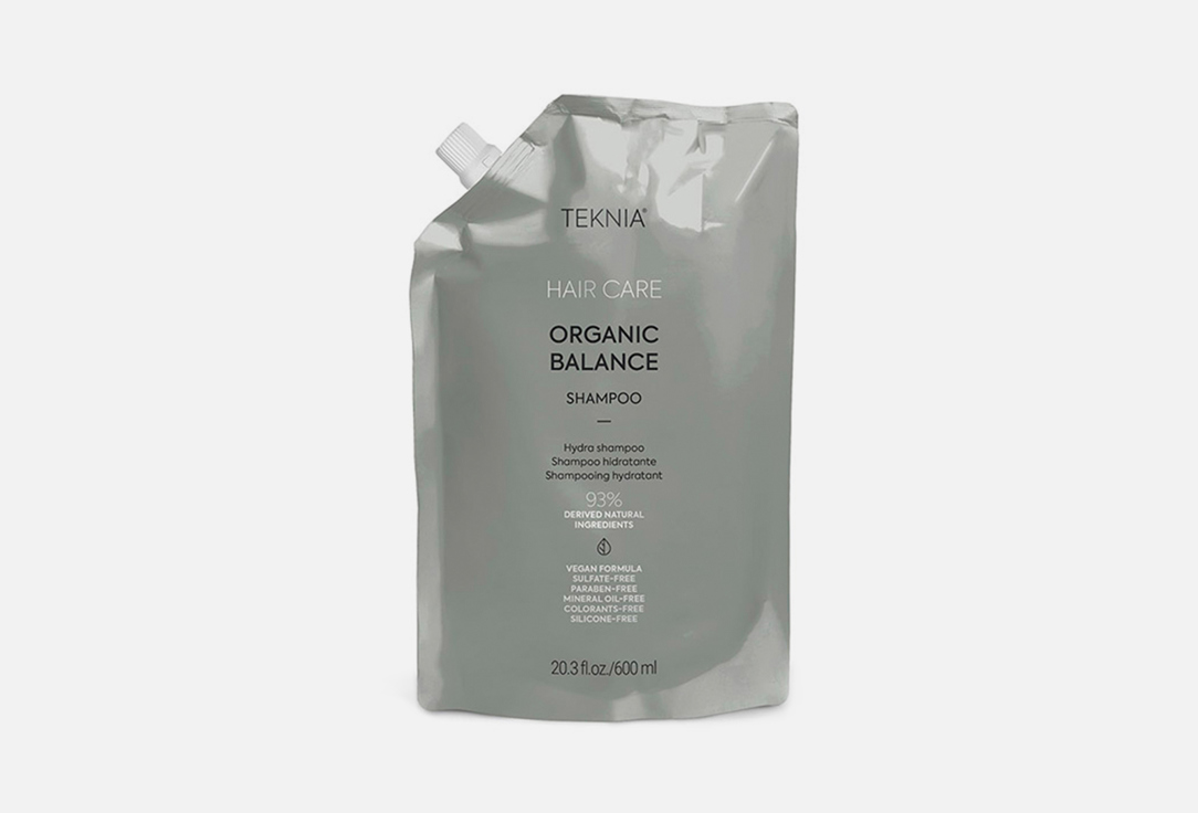 Бессульфатный увлажняющий шампунь для волос LAKME ORGANIC BALANCE 600 мл travel pack organic balance