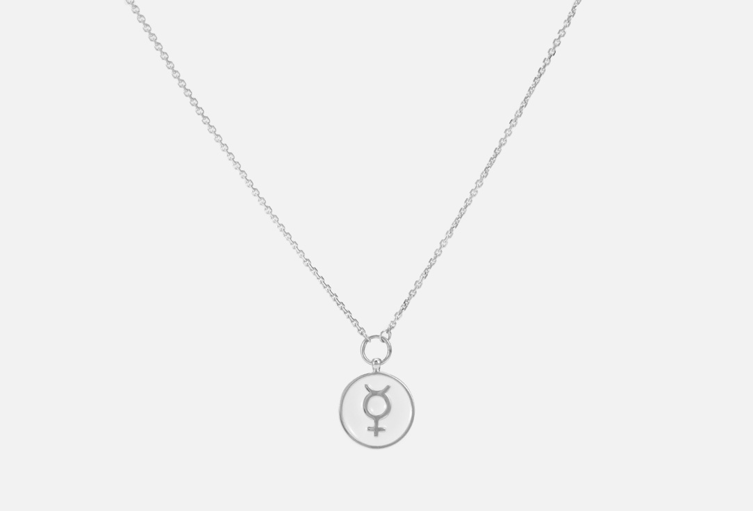 

Колье серебряное NANO COSMOS, Меркурий с эмалью 1 шт