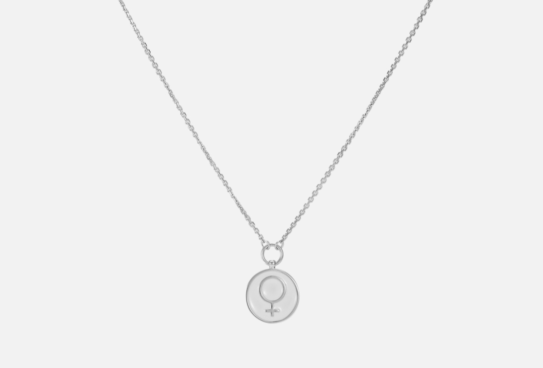 Колье серебряное NANO COSMOS    Венера с эмалью 1 шт браслет серебряный nano cosmos венера с эмалью 1 шт