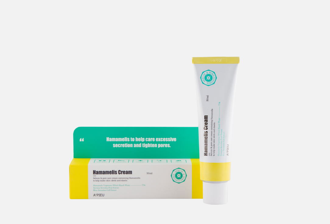 Крем для лица A'PIEU Hamamelis cream 50 мл