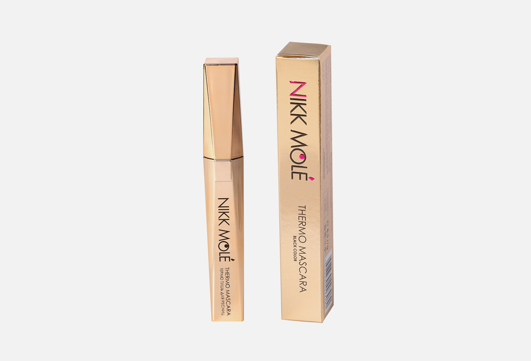 Тушь для ресниц NIKK MOLE Mascara GOLD 8.5 г очищающая цветочная вода nikk mole glossy gold 100 мл