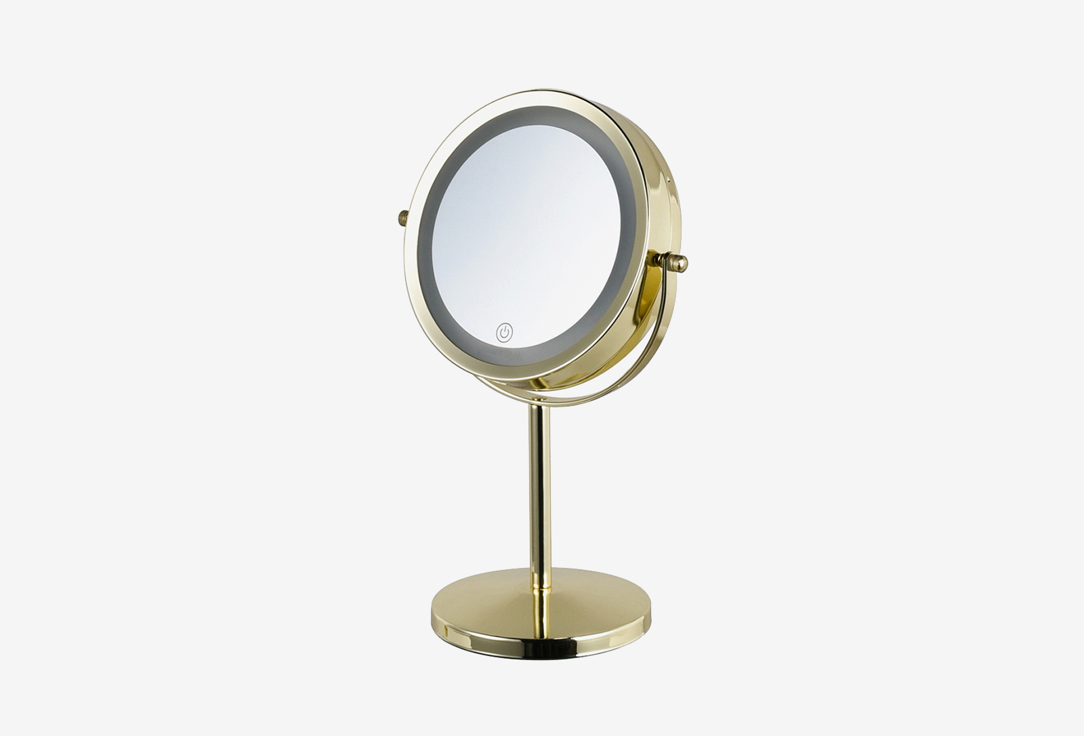 Косметическое зеркало с 7-кратным увеличением и подсветкой HASTEN HAS1812 1 шт зеркало hasten зеркало косметическое c x7 увеличением и led подсветкой – has1812