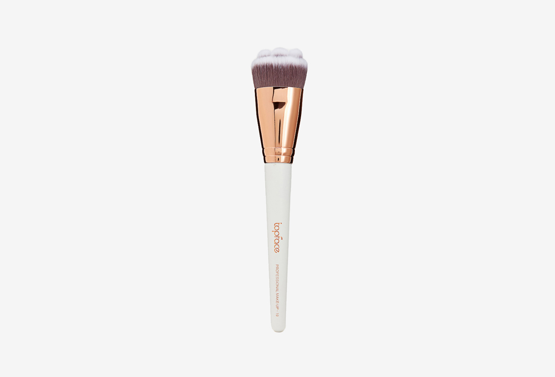 Изображение товара Кисть для тонального крема и кремовых текстур Topface Professional make-up brush f19
