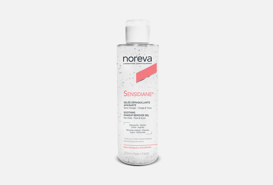 Noreva Cмягчающее желе для снятия макияжа Sensidiane soothing