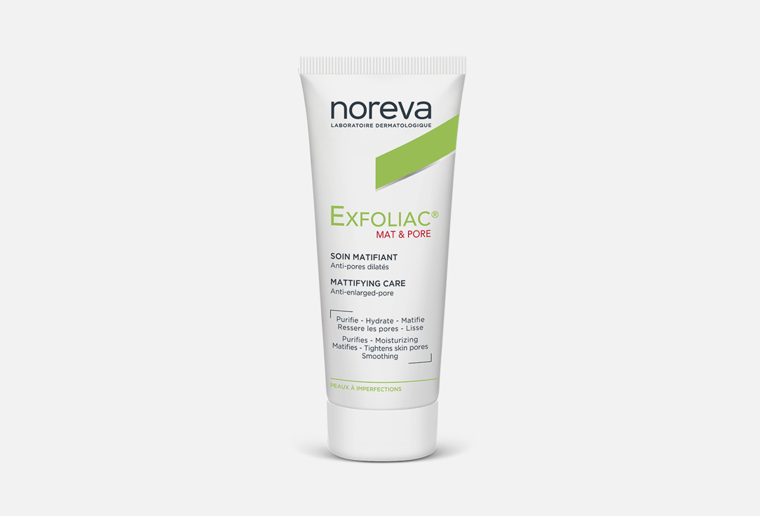 Noreva Матирующий и поросуживающий крем для лица Exfoliac mat & pore mattifying