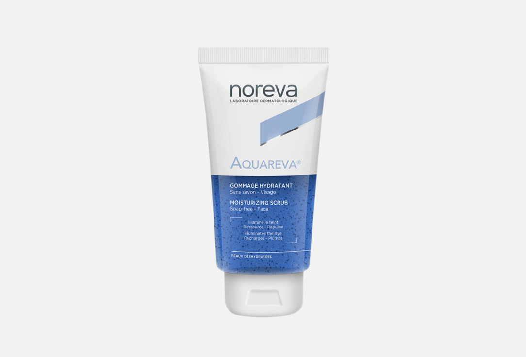 Увлажняющий скраб для лица NOREVA AQUAREVA 75 мл noreva aquareva moisturizing bi phasic makeup remover