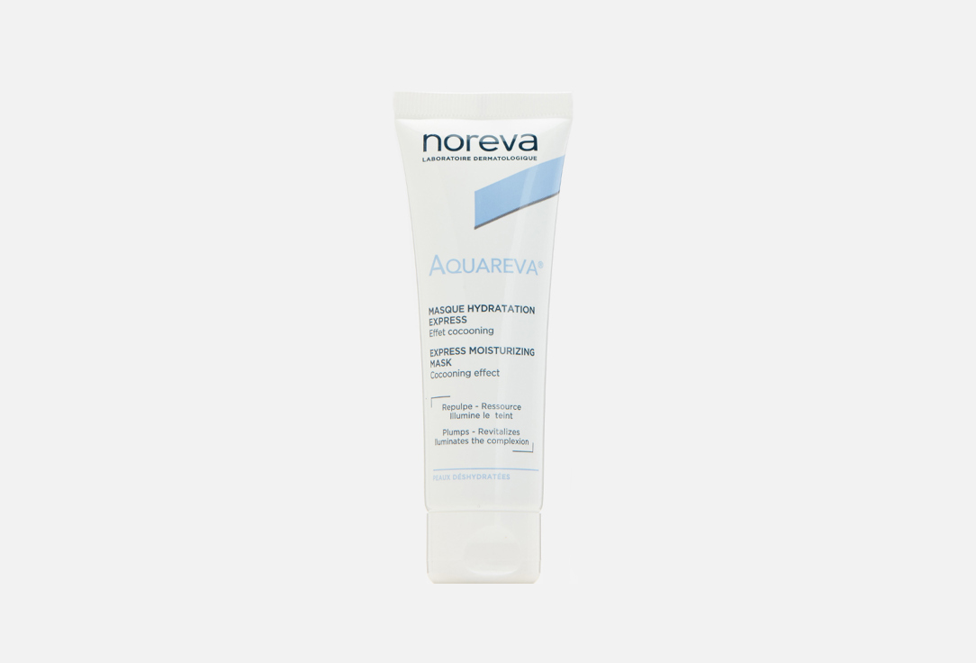 Увлажняющая экспресс-маска NOREVA AQUAREVA 50 мл noreva laboratories aquareva riche moisturizing cream 24h крем для лица насыщенный увлажняющий 24 часа 40 мл