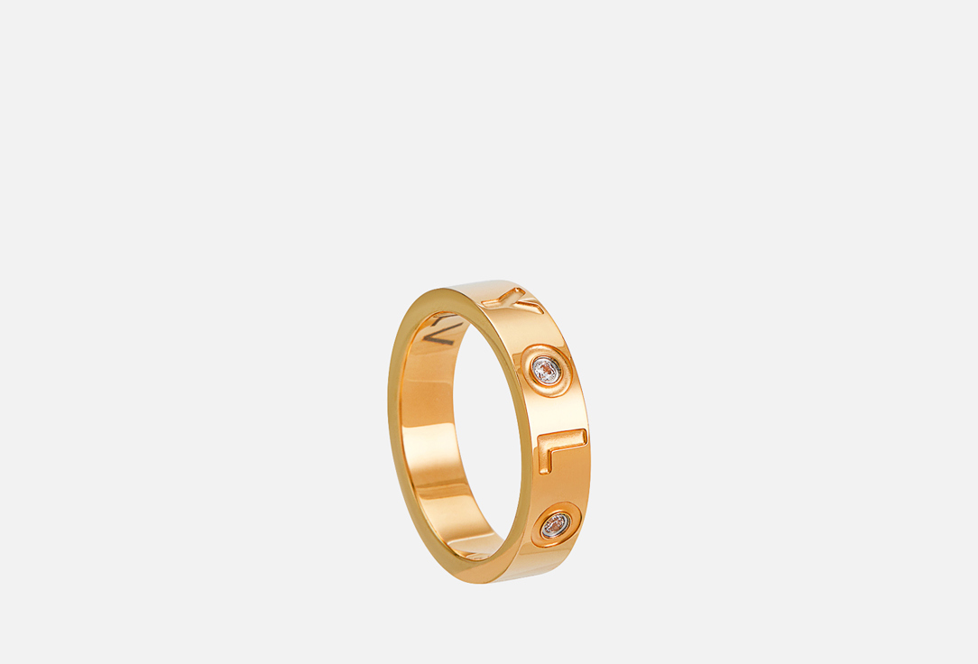 кольцо viva la vika love rose gold 17 5 размер Кольцо VIVA LA VIKA Yolo Gold 16,5 мл