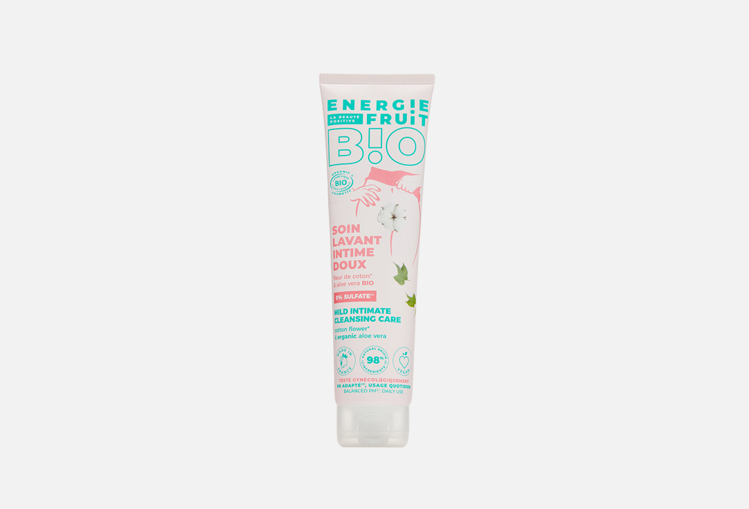 

Гель для интимной гигиены ENERGIE FRUIT, Cotton flower & organic aloe vera 150 мл