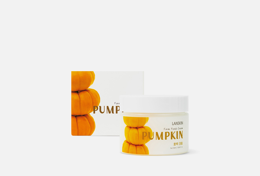 Изображение товара Крем с тыквой LanSkin Farm Fresh Cream Pumpkin для лица увлажнение питание 50 мл