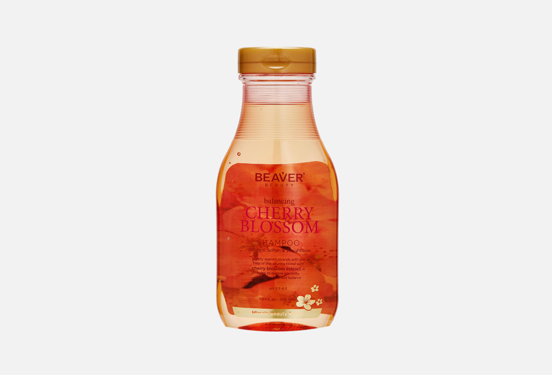 Изображение товара Шампунь для волос Beaver Cherry Blussom - ежедневный уход и свежесть волос