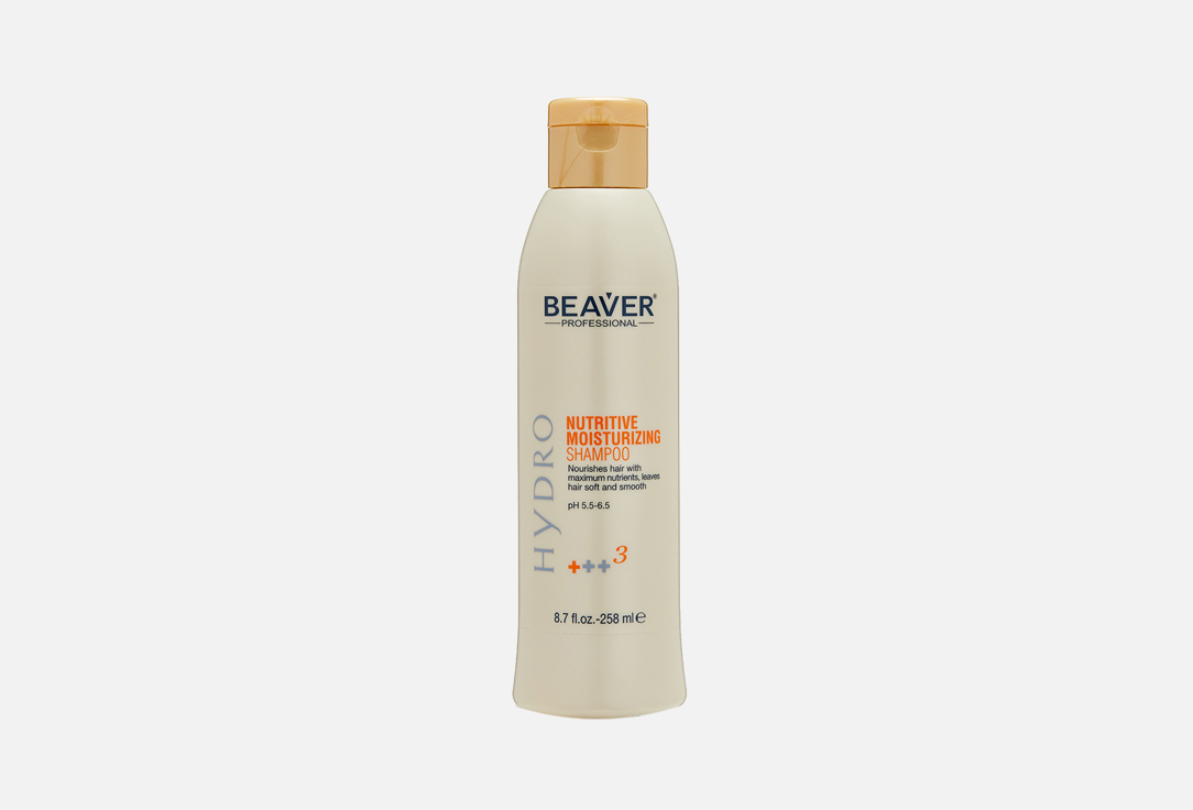 Увлажняющий шампунь для волос BEAVER Nutritive Moisturizing 258 мл