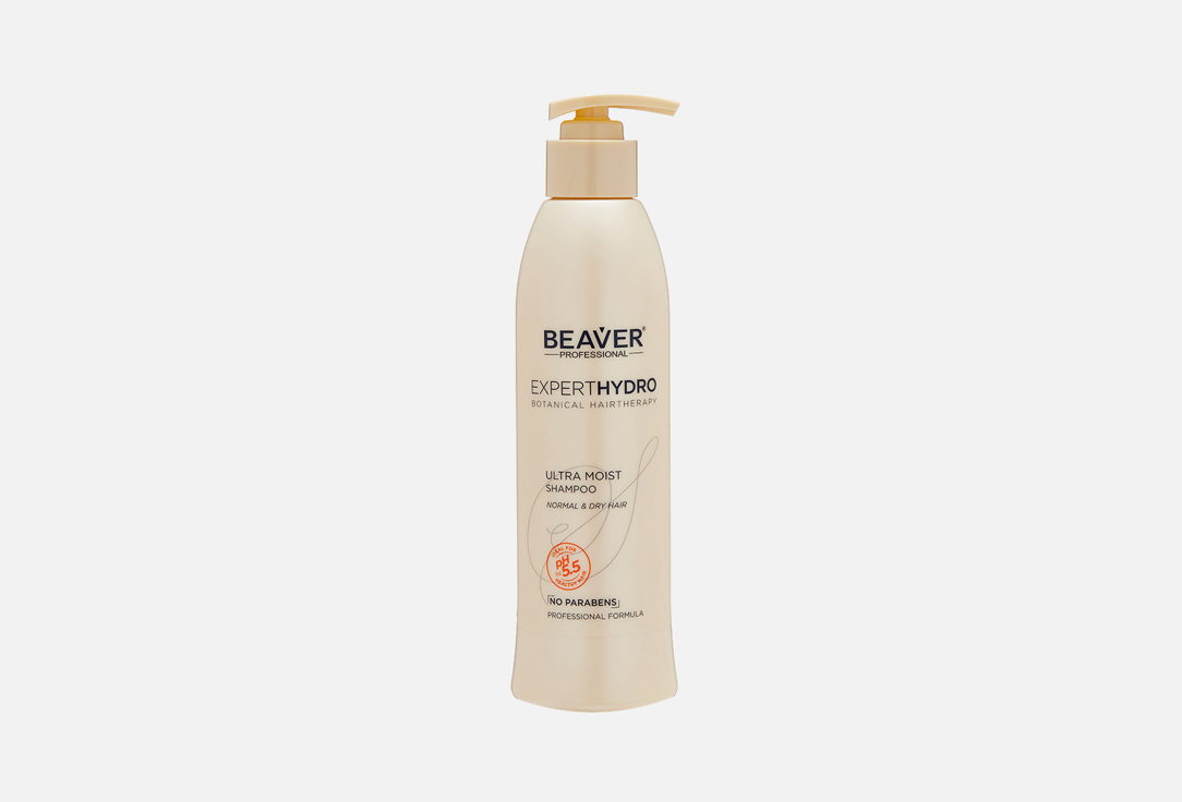Увлажняющий шампунь для волос Beaver Ultra moist 
