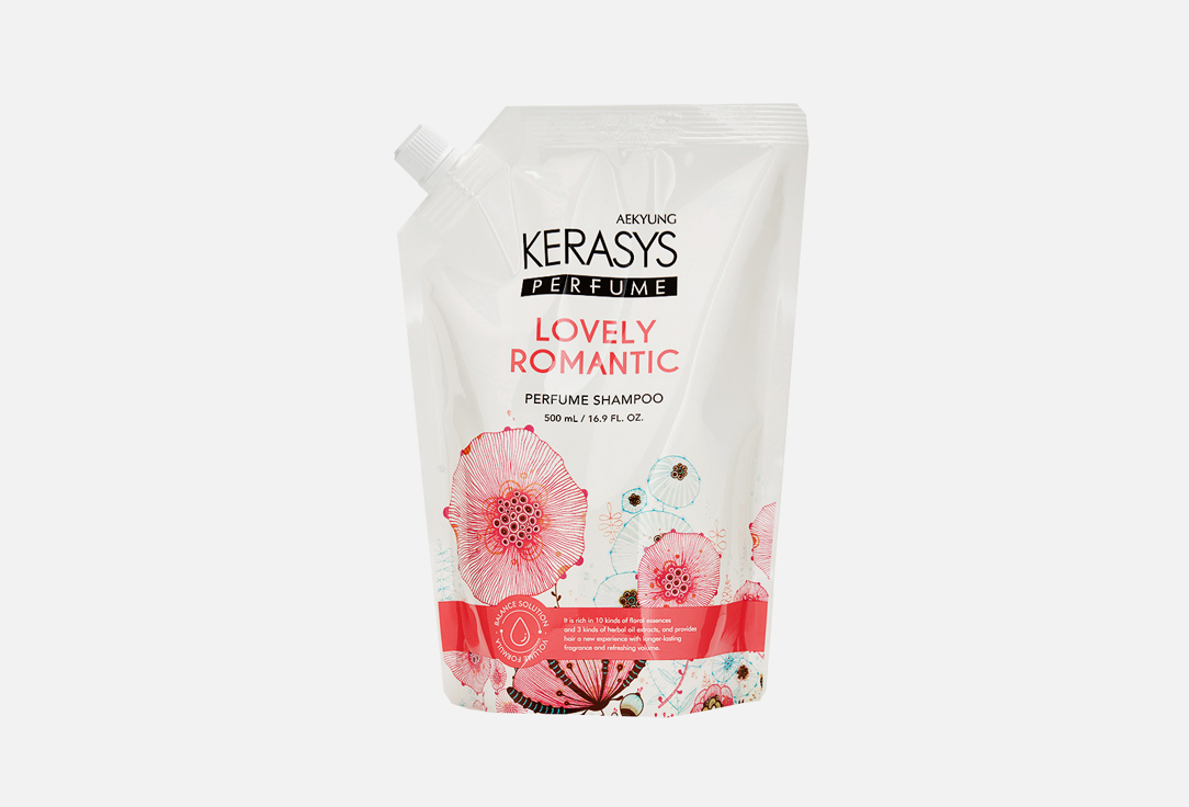 Изображение товара Шампунь для волос, сменный блок Kerasys Perfume Lovely & Romantic Shampoo