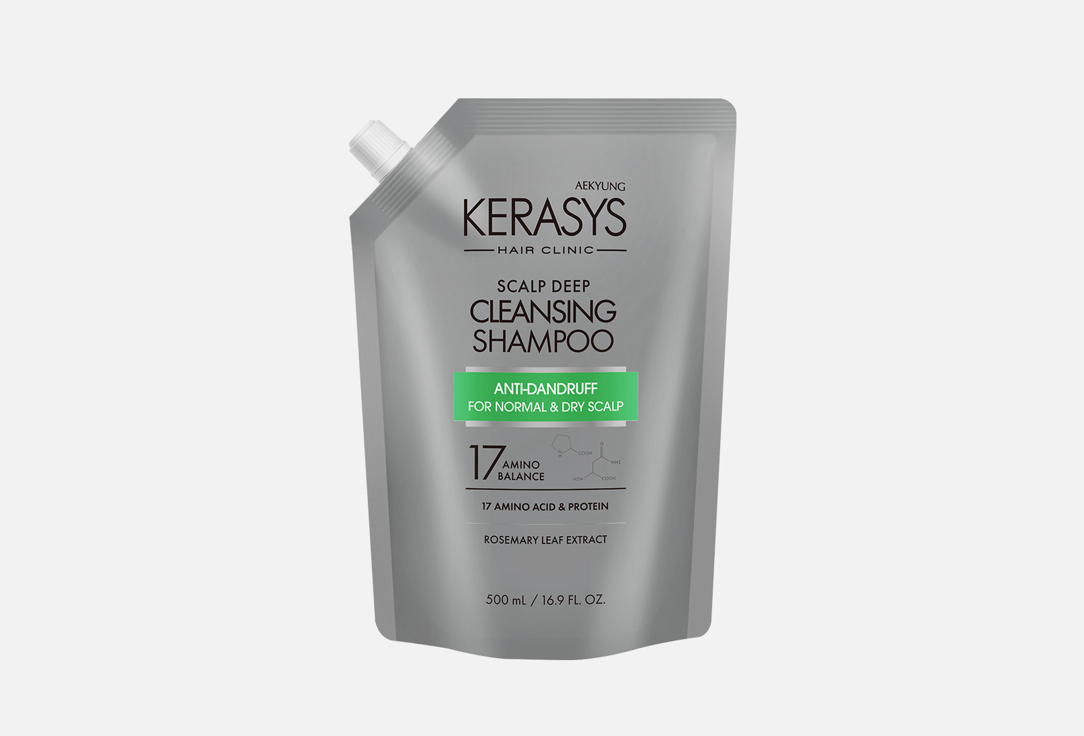 Изображение товара Шампунь для сухой кожи головы, запасной блок Kerasys Clinic Deep Cleansing