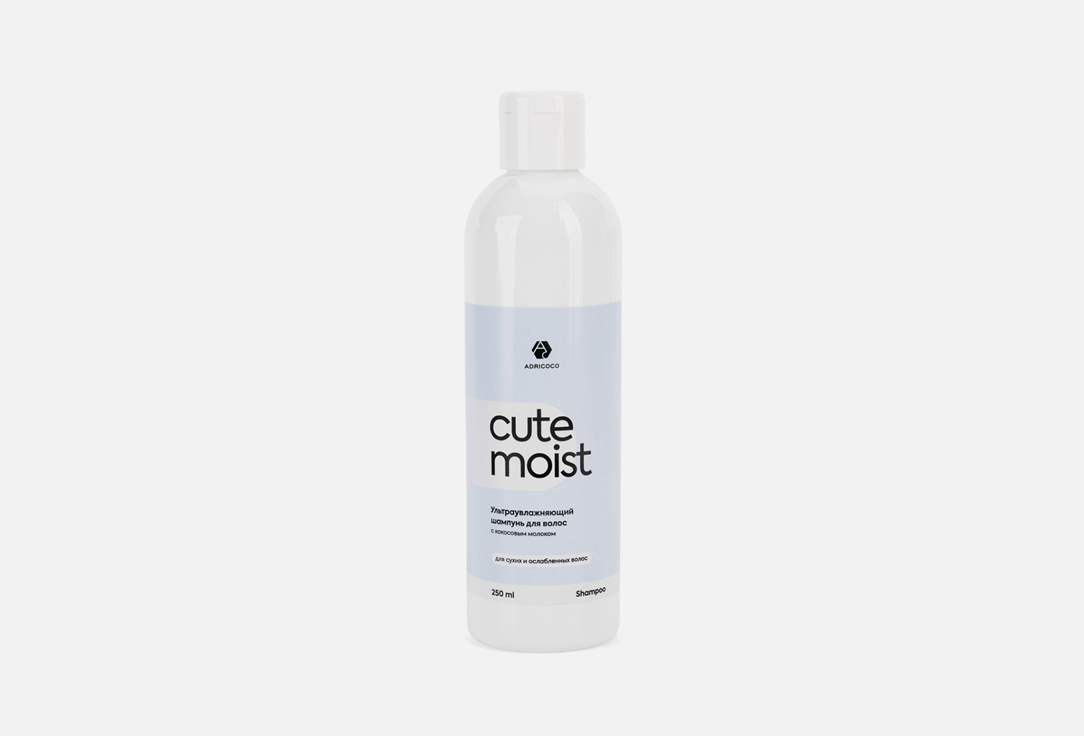 Ультраувлажняющий шампунь для волос ADRICOCO CUTE MOIST 250 мл