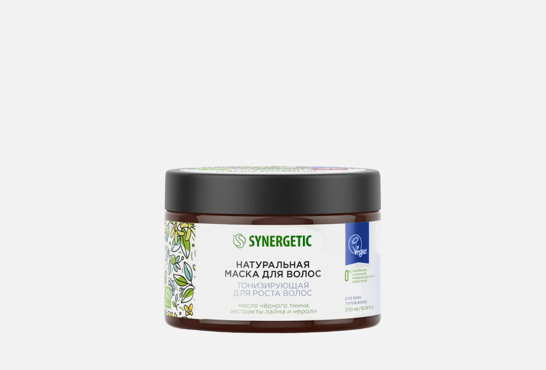 Изображение товара Маска для волос Synergetic Тонизирующая для роста