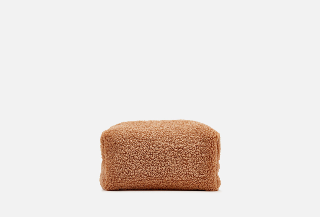 Изображение товара Косметичка Adele for you тедди коричневая для косметики и аксессуаров