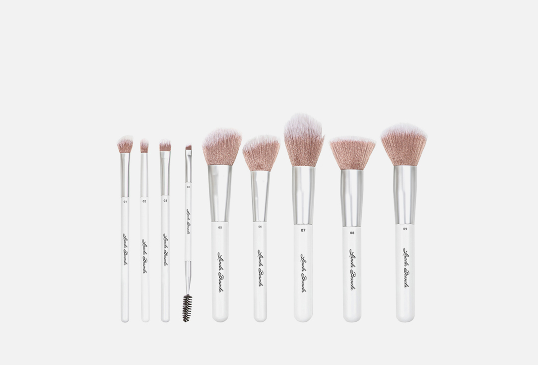 Набор кистей LANDA BRANDA Makeup brush sets 9 шт