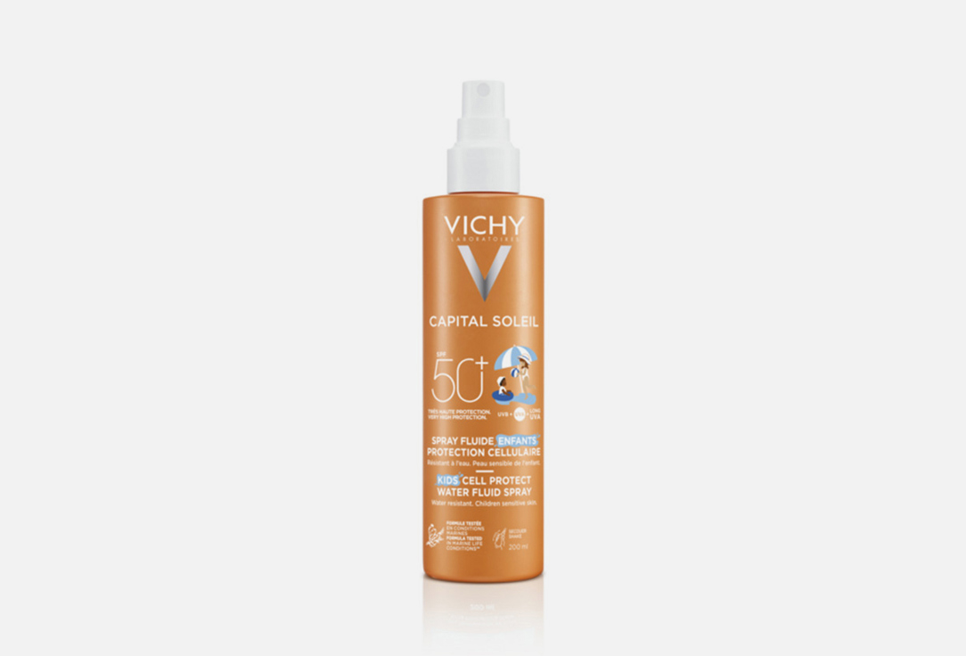 

ВОДОСТОЙКИЙ СПРЕЙ SPF50+ VICHY, Capital Soleil 200 мл