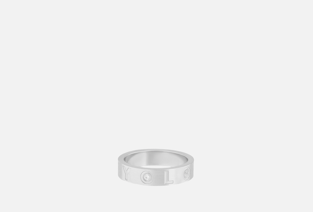 Кольцо VIVA LA VIKA YOLO Silver 17,5 мл viva la vika кольцо priceless mini oval ring