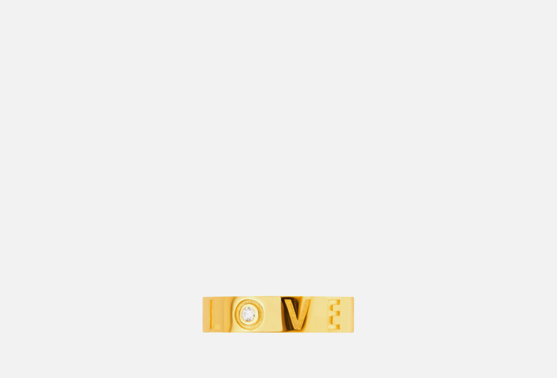 кольцо viva la vika yolo rose gold 17 5 размер Кольцо VIVA LA VIKA Reminder Love Gold 17,5 мл
