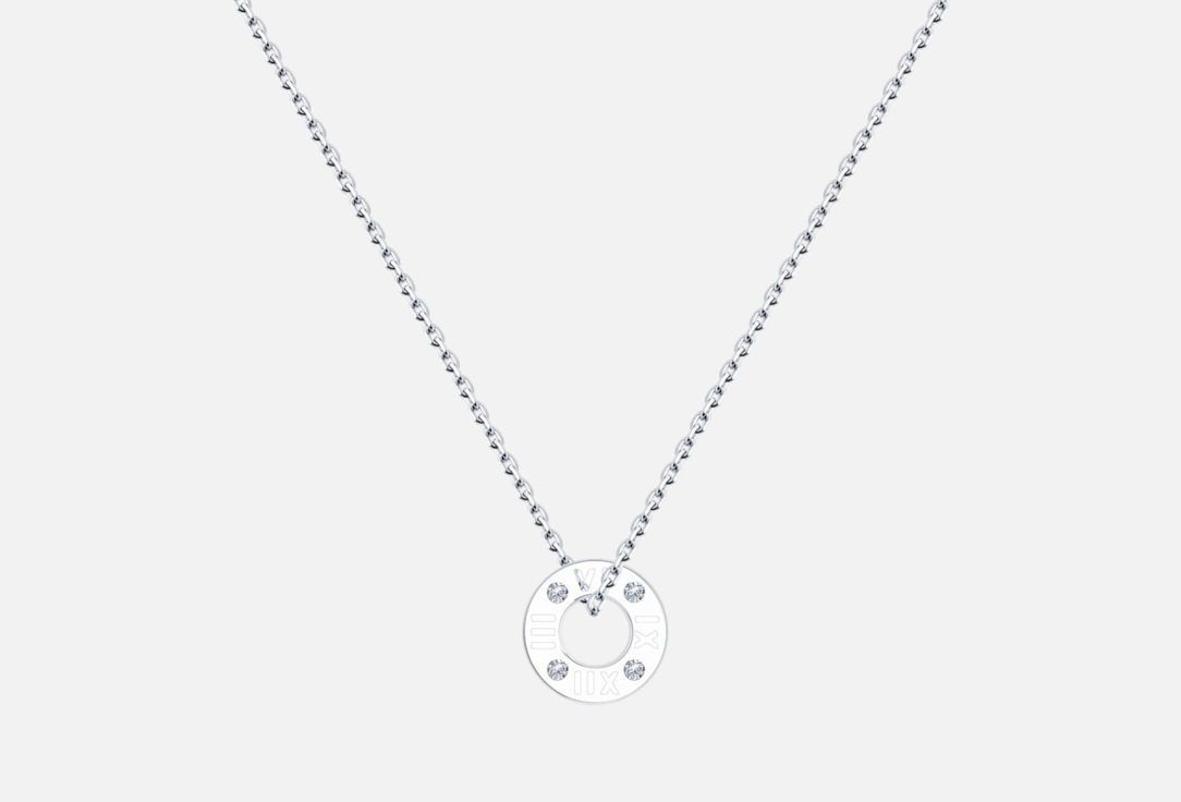 

Колье серебряное SOKOLOV, С фианитами 1 шт