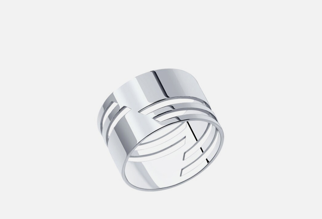 Кольцо серебряное SOKOLOV Родаж 16,5 мл кольцо серебряное sokolov родаж 17 размер