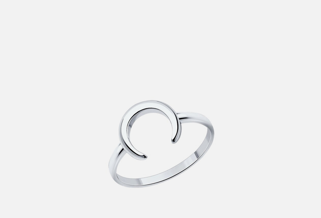 Кольцо серебряное SOKOLOV Родаж 17 мл кольцо серебряное sokolov родаж 17 размер