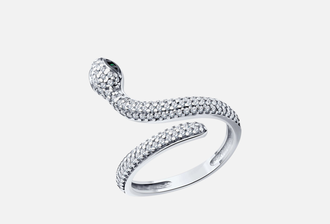 Изображение товара Кольцо серебряное SOKOLOV с фианитами