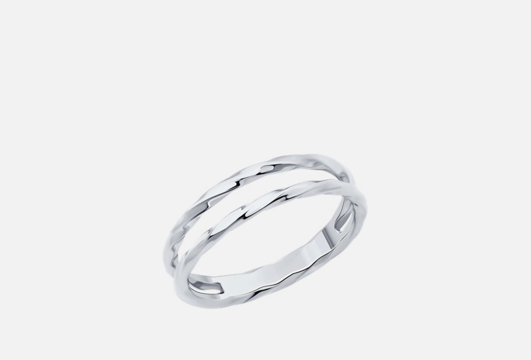 Кольцо серебряное SOKOLOV Родаж 16,5 мл кольцо серебряное sokolov родаж 17 размер