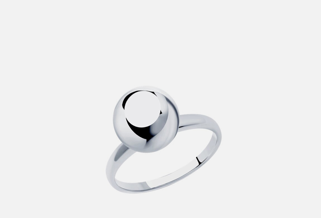 Кольцо серебряное SOKOLOV Родаж 17,5 мл кольцо серебряное sokolov чернение 17 размер