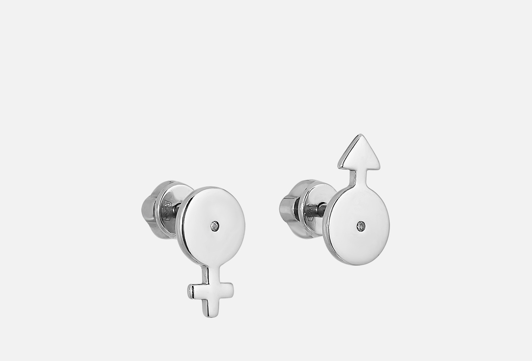 

Серьги серебряные SOKOLOV, Венера и Марс 2 шт