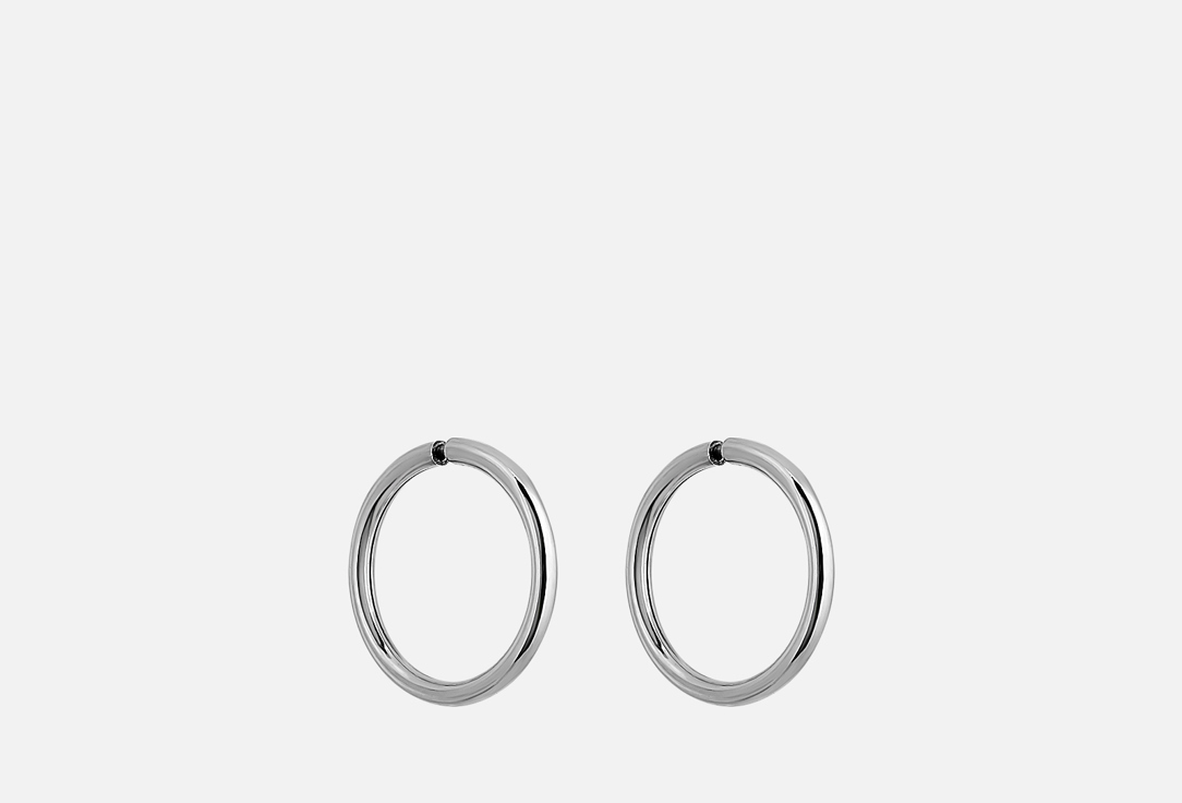 

Серьги серебряные DIAMANT, Родаж 2 шт