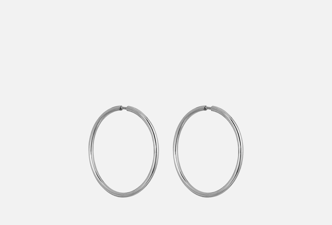 

Серьги серебряные DIAMANT, Родаж 2 шт