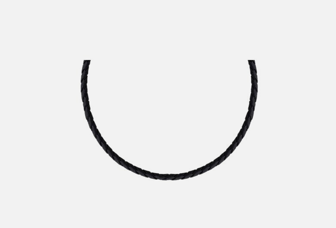 Изображение товара Шнурок кожаный SOKOLOV с замком из серебра