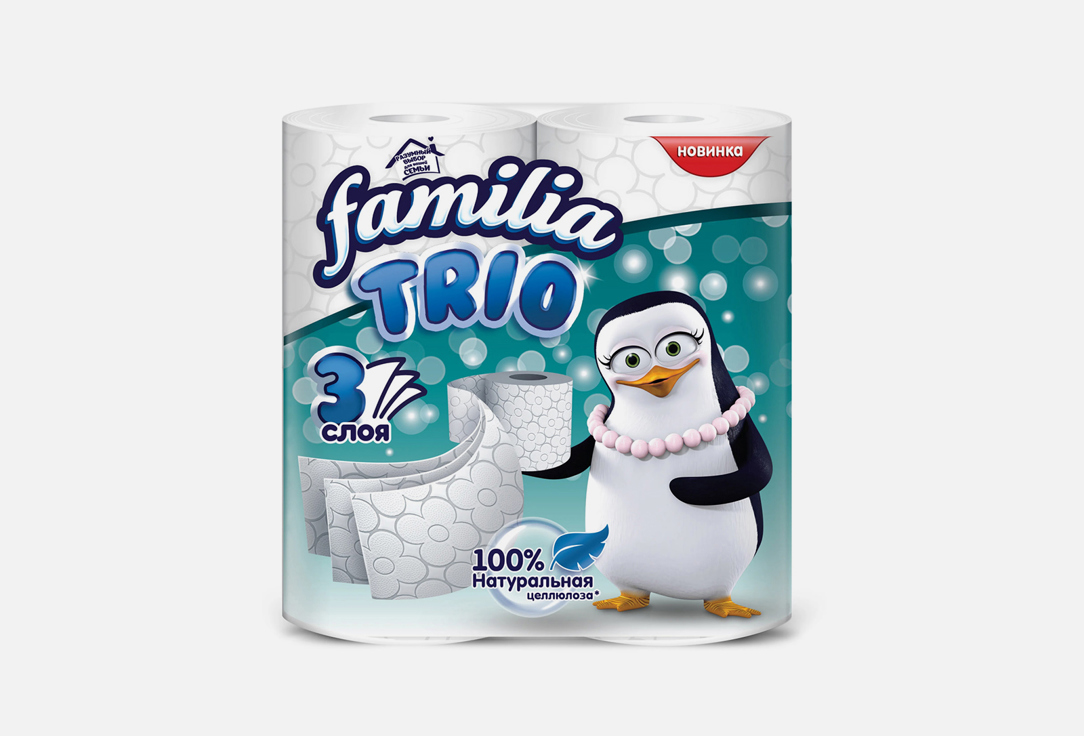 Изображение товара Туалетная бумага Familia Trio