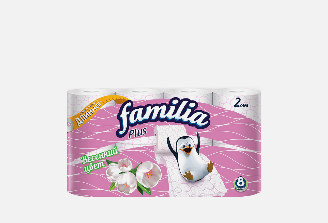 Изображение товара Туалетная бумага Familia Весенний цвет