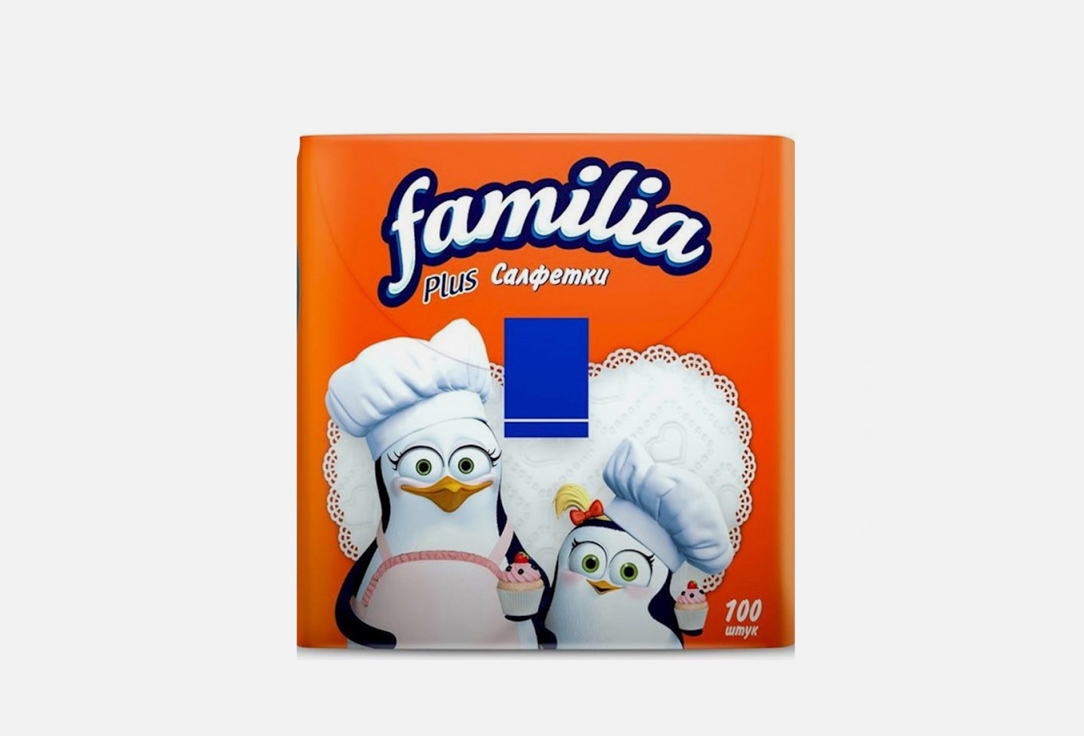 

Салфетки FAMILIA, Plus 100 шт