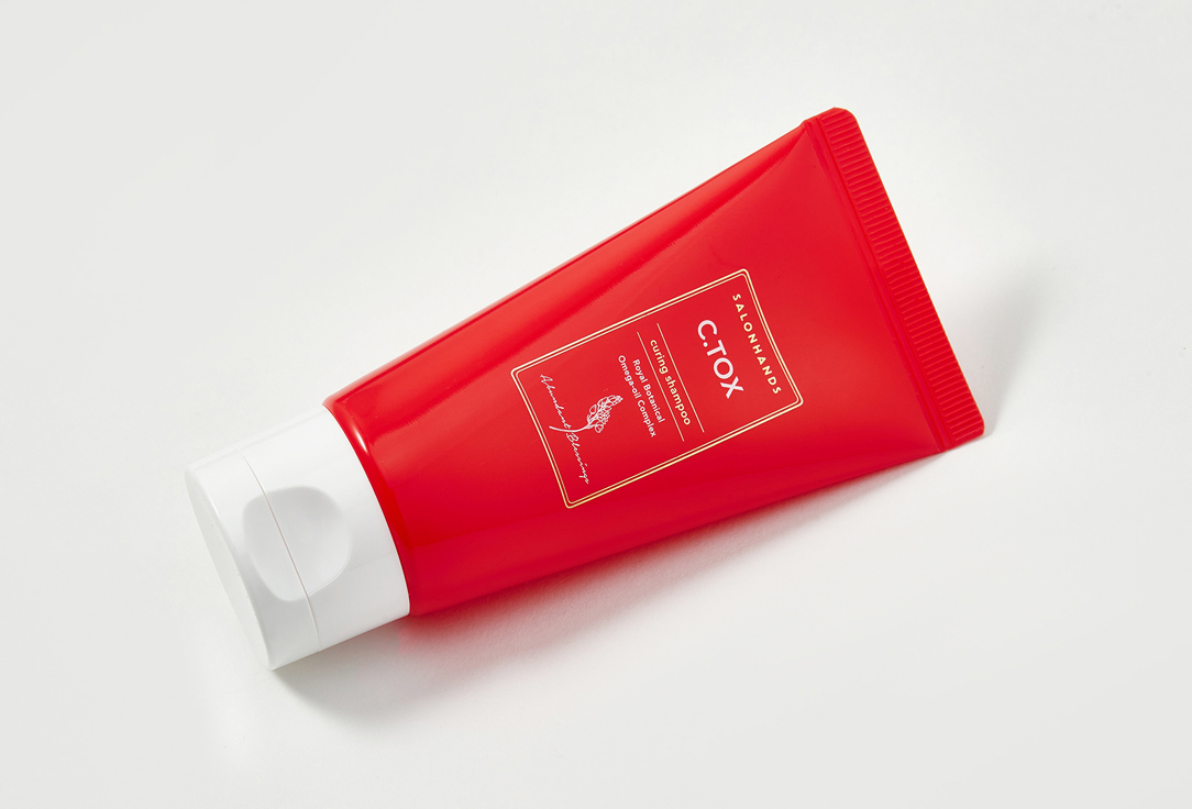 Шампунь для волос в мини-формате Salonhands C.TOX curing shampoo 