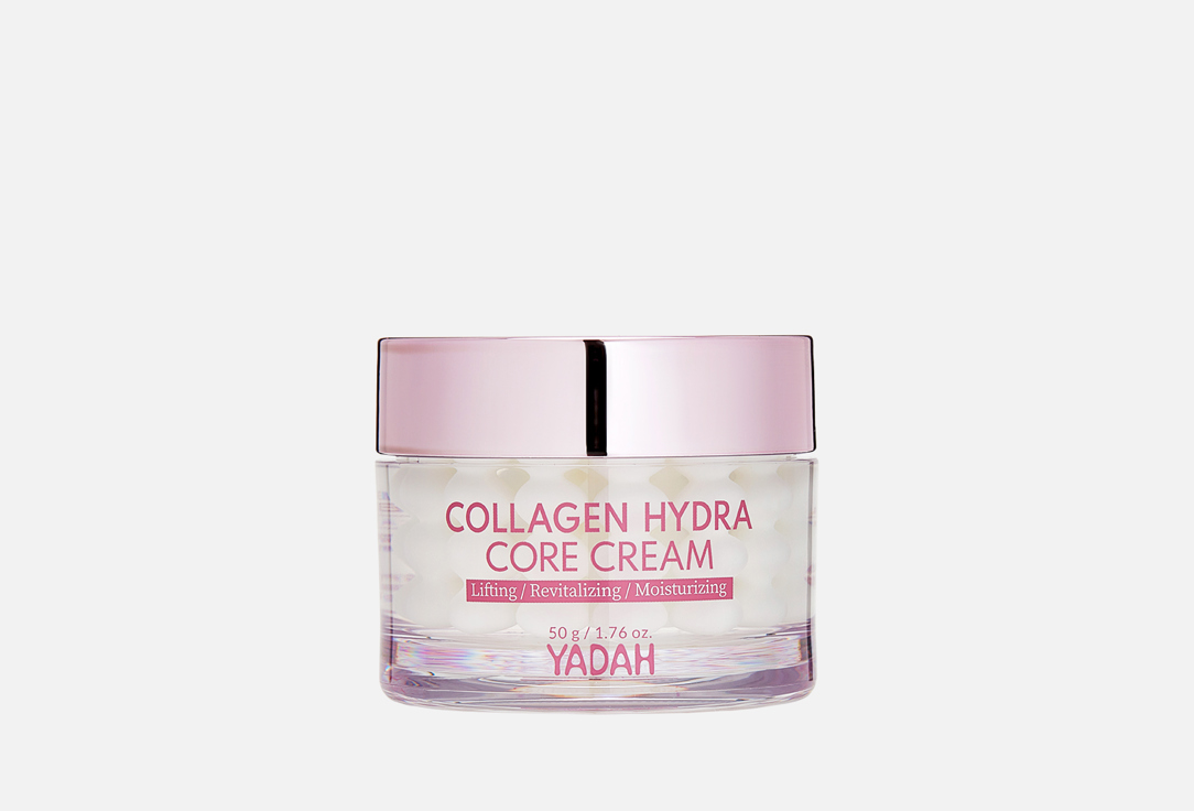 цена Увлажняющий крем для лица YADAH Collagen Hydra core 50 г