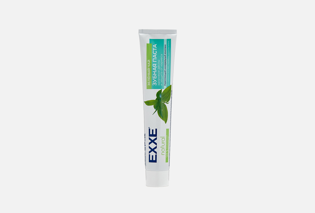 Зубная паста EXXE GREEN TEA 75 мл уход за полостью рта exxe зубная паста natural зелёный чай