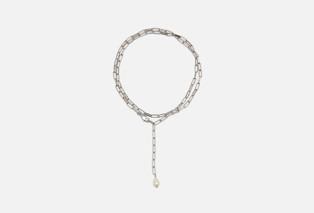 Изображение товара Цепочка MARISOFI серебристая с жемчужиной