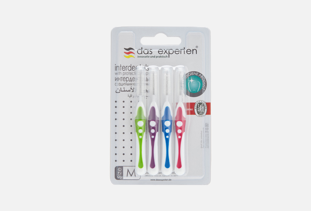 

Зубные ершики DAS EXPERTEN, Interdentals 4 шт